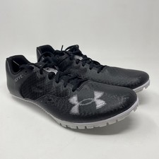 Under Armour UA Kick Sprint 4 Track Spikes Unisex Mens 11.5 Womens 13 Black