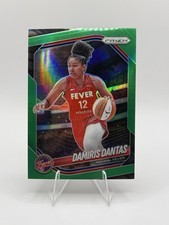 2025 Panini Prizm WNBA #42 Damiris Dantas Green Prizm Indiana Fever