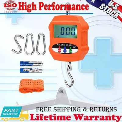 300KG/660LB Patient Weight Scale,Electronic Hanging Scale, 50g Precision,KG/LB/N