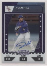 2021 Panini Elite Extra Edition Signatures 13/99 Jaden Hill #CTO-JH Auto nd3