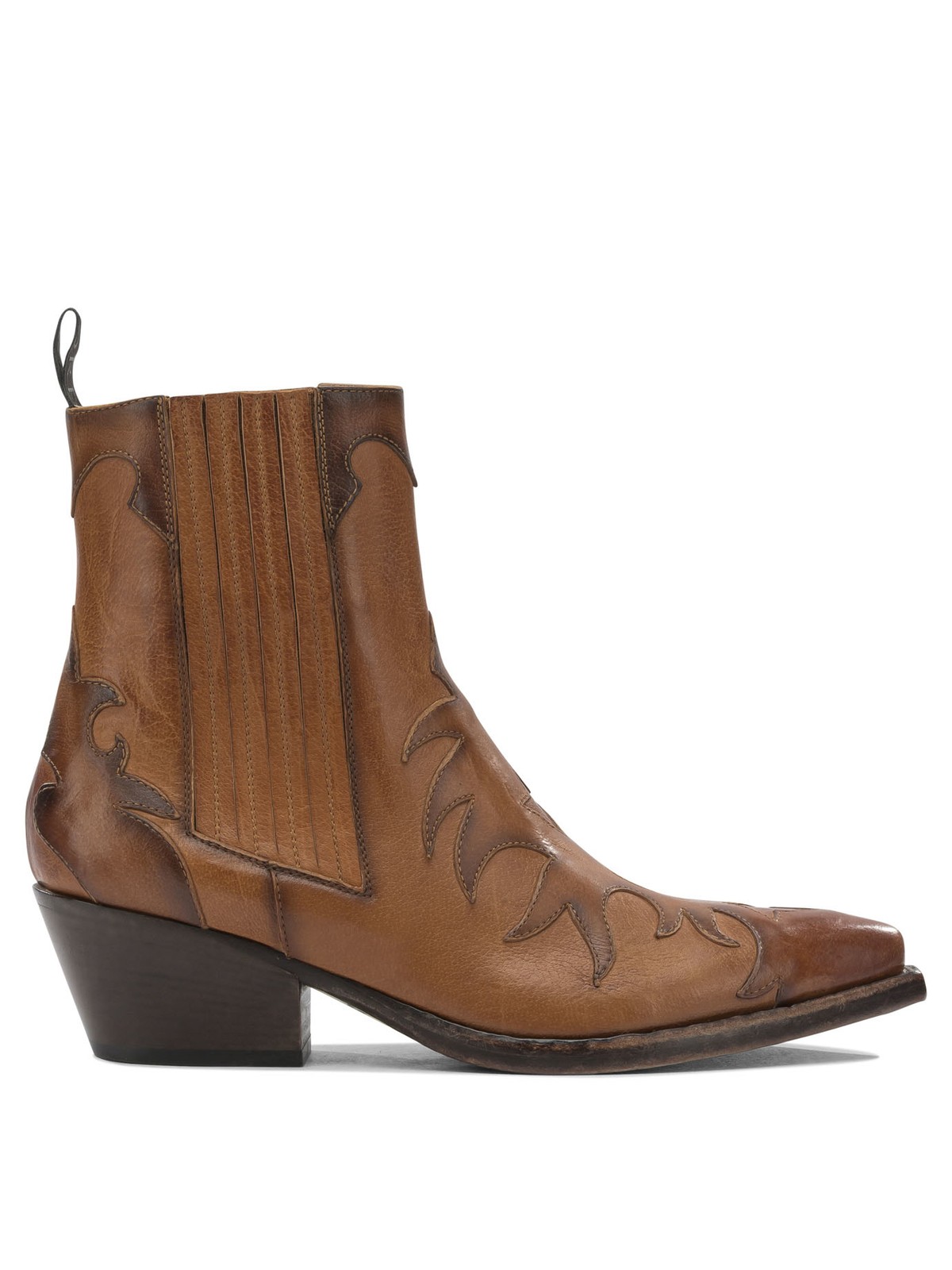 Sartore Leather Cowboy Boots IT 37 Women