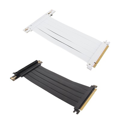 PCIE 4.0 X16 Riser Cable High Speed Flexible Extender Card Extension Port 90° CB