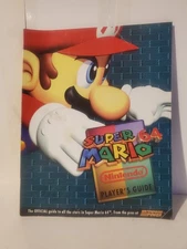 Super Mario 64 Official Player’s Guide Nintendo Power N64 Strategy Book RARE