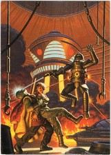 Flights of Fantasy #42 Into the Shadow of the Robots Tim Hildebrandt 1994 Card