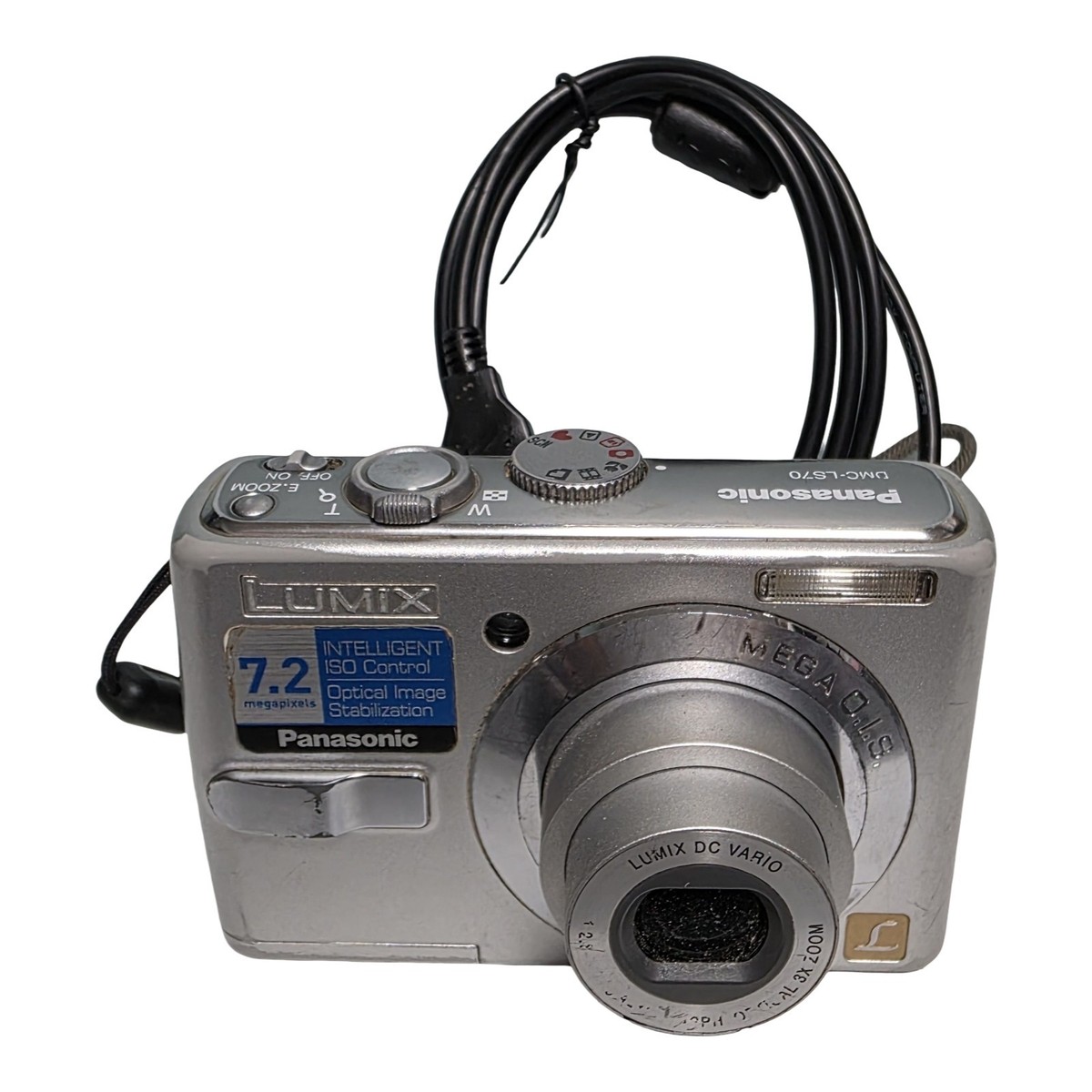 Panasonic LUMIX DMC-LS70 7.2MP Digital Camera - Silver 37988986705