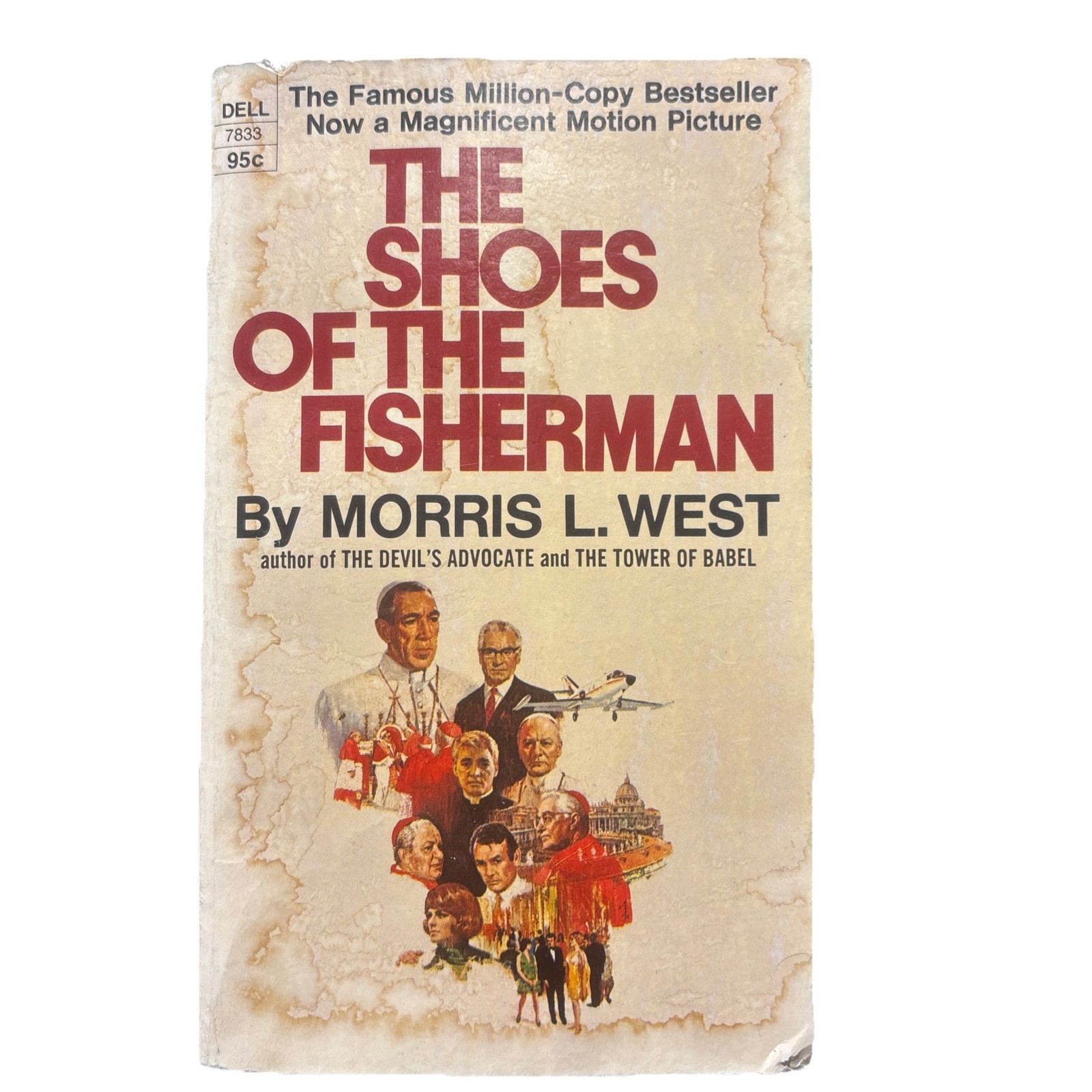 The Shoes Of The Fisherman Morris L. West 1970 Vintage Book I849