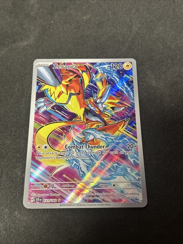 Pokemon Zeraora Stellar Crown 151/142 B