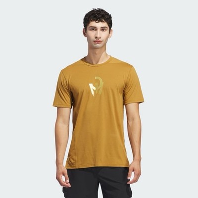NWT adidas Mahomes Bronze Strata Men s Designed 4 Training T-Shirt - Size XS