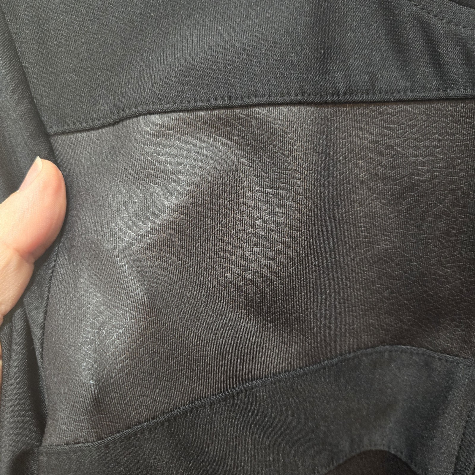 MPG Black Activewear Basic Jacket Full Zip Pocket… - image 3
