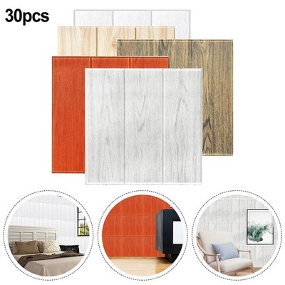 3D Wall Panels Foam Wall Stickers Self-adhesive Wall Sticker Easy To Cut