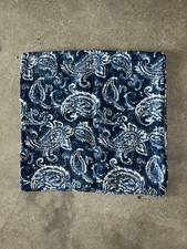 Ralph Lauren Putney Blue Paisley Euro Pillow Sham NWT