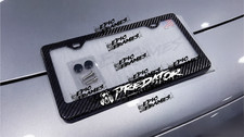 Predator License Plate Frame 100 Carbon Fiber Great Theme For Racing Car Theme