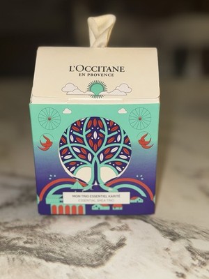 L'OCCITANE Shea Butter Bath Accessories Set Cream Bar Body Hand Soap Travel Size