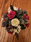 Miniature decor Forget Me Not (2003)Vase Roses — photo 2