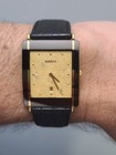 Men's 27mm RADO Watch DiaStar Tank Watch "Gold Nugget" Dial 180.0282.3 Swiss... — photo 1
