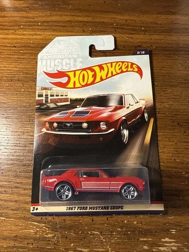 Hot Wheels 1967 Ford Mustang Coupe 2/10 - 2017 Vintage American Muscle