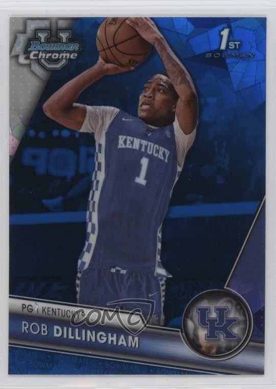 2023-24 Bowman U Chrome Sapphire Edition Rob Dillingham #44 p8v