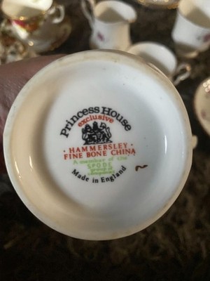 Princess House Hammersley Rose Bone China