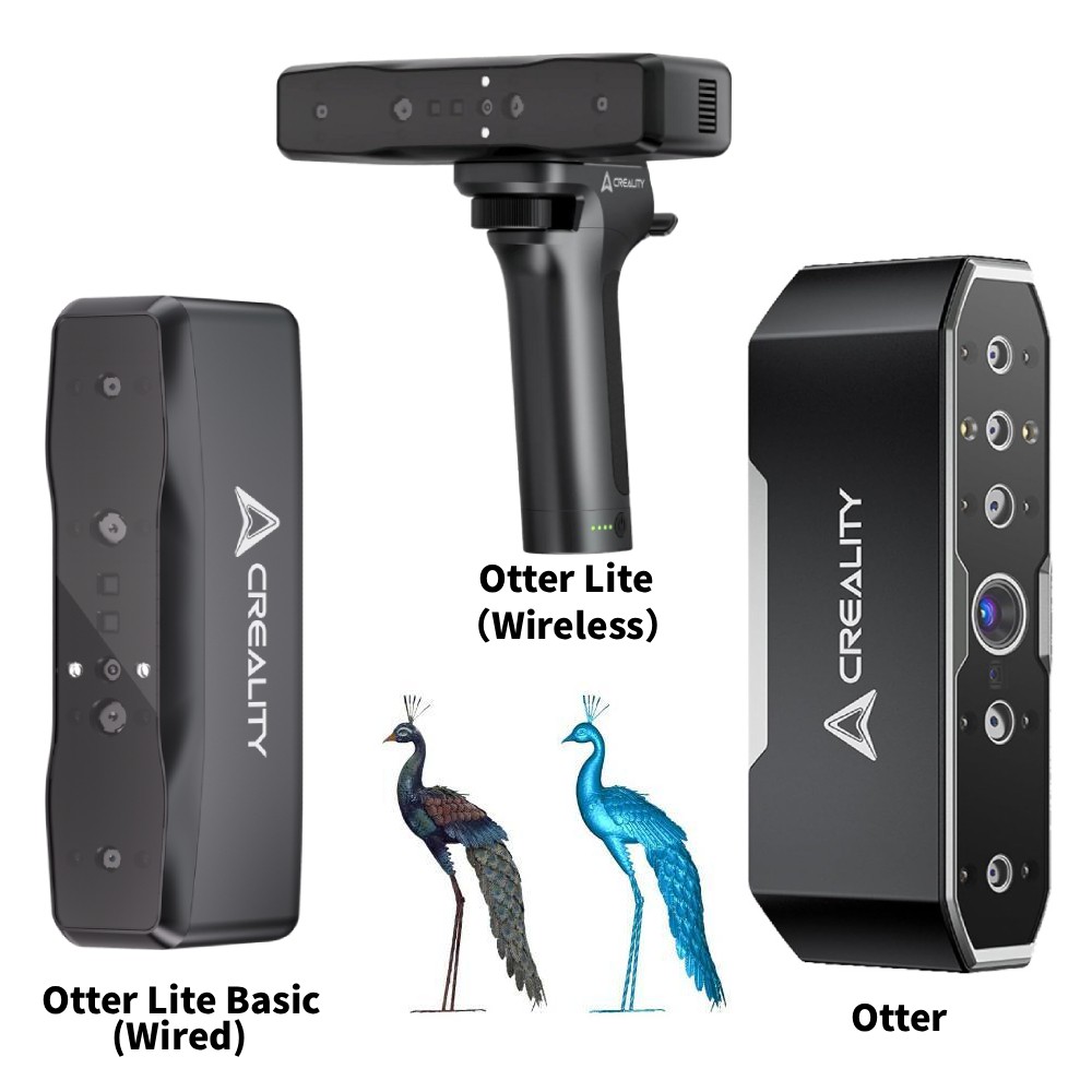 Creality Otter Lite Basic/Otter Lite/Otter 3D Scanner,Wired