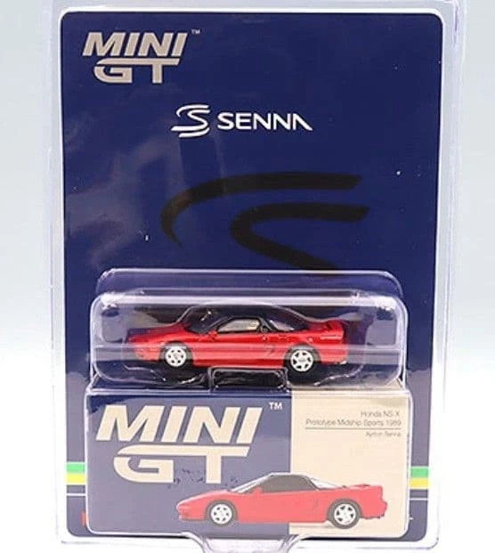 Honda NS-X Prototype Midship Sports 1989 Ayrton Senna Mini GT 1/64