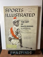 W6 1957 EDDIE ARCARO World’s Greatest Jockey June 17 Sports Illustrated