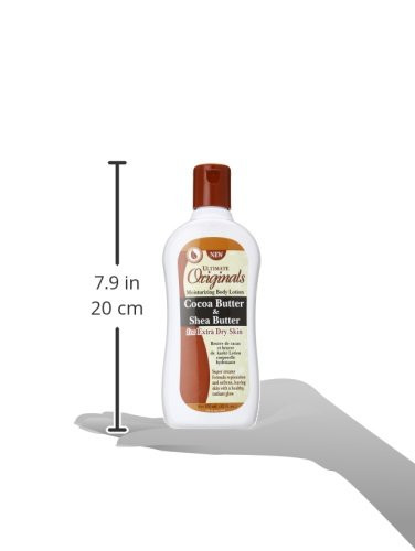 Cocoa Butter Shea Butter Body Lotion for Dry Skin Moisturizer 12 Fl Oz
