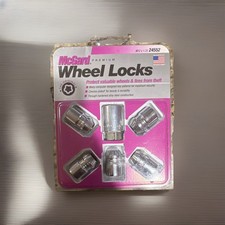 Mcgard Wheel Lock Set Cone Seat Exposed Style Wheel Locks-chrome-5 Lock Set