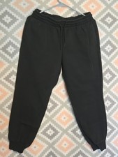 adidas Mens Size Medium black Elastic Waist Pull On Joggers Sweatpants