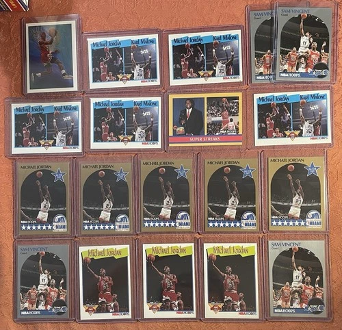 Lot of (19) Michael Jordan Cards - Wide Variety of Inserts - High Value! GOAT