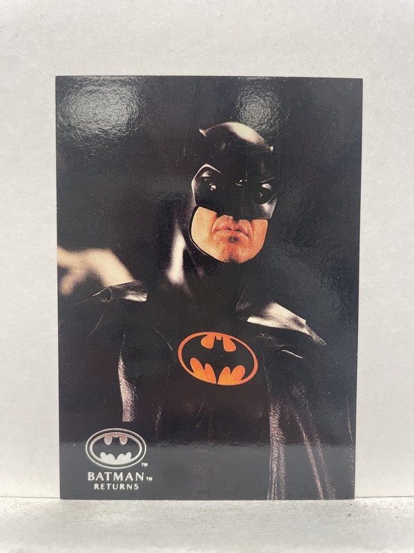 Batman Returns Topps Stadium Club Trading Card Michael Keaton Michelle Pfeiffer