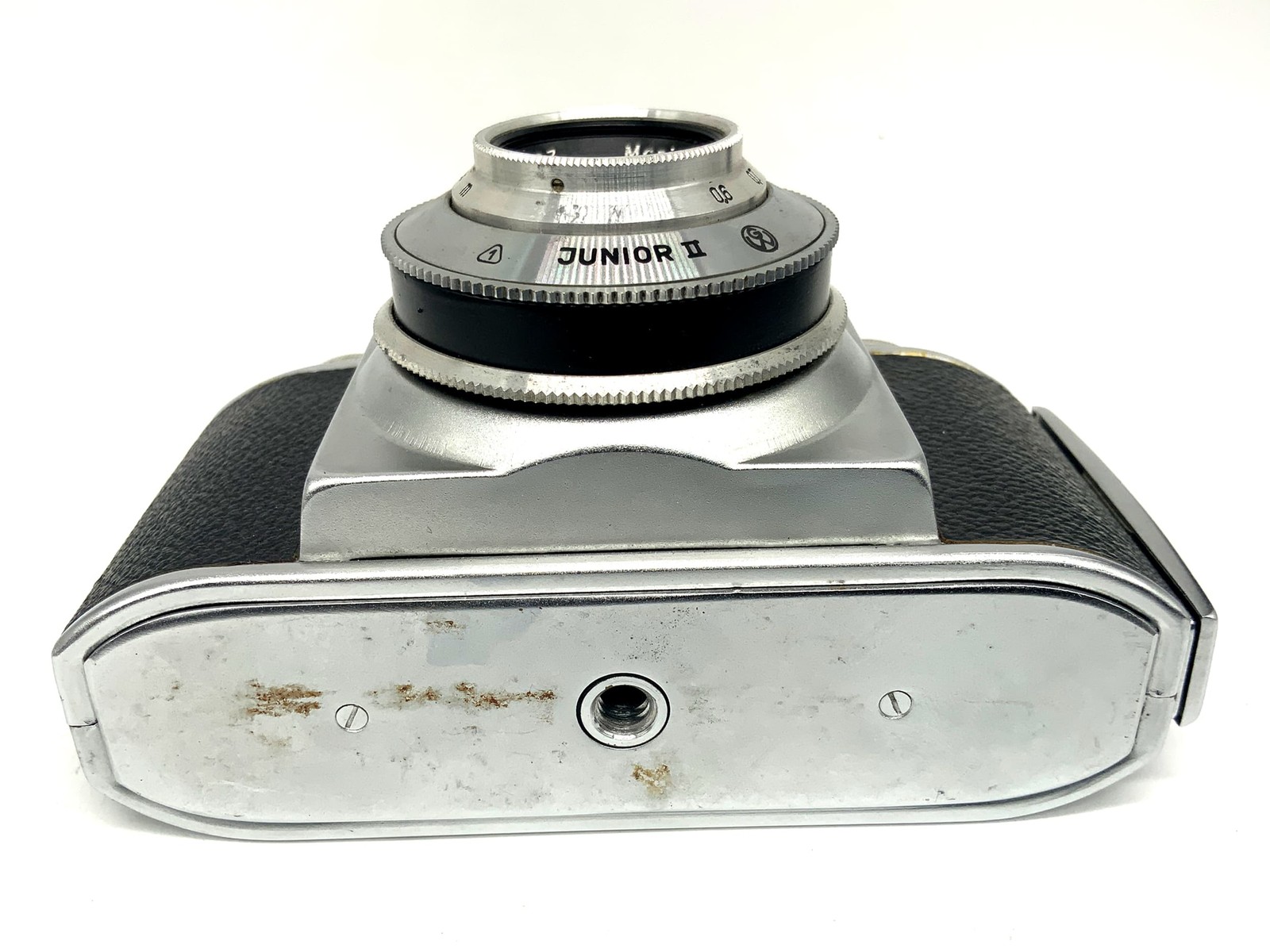 EasyBuy Junior II Fotocamera Reflex 35mm Analogica In Argento Defettosa foto 4