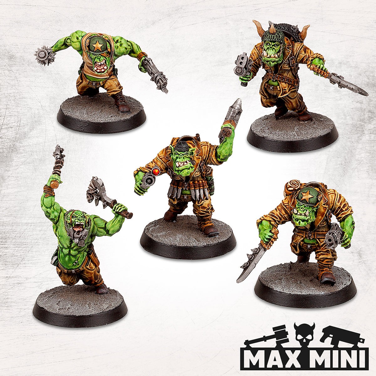 MaxMini BNIB Melee Orcs (10)