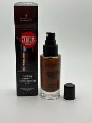 Smashbox Studio Skin Hydrating Foundation 1 fl oz - 4.5 Very Deep