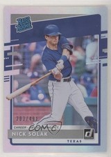 2020 Panini Donruss Rated Rookie Career Stat Line 203/491 Nick Solak #57 2l4