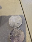 2 Indian Head 1 oz Silver Coins 0.999 Fine Silver.