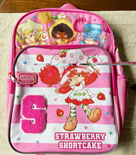 Strawberry Shortcake Pink Backpack Retro Characters Chenille S Patch NWOT