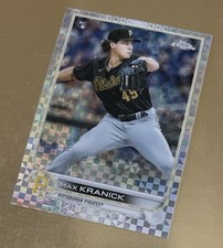 2022 Topps Chrome - Max Kranick #144 X-Fractor (RC) Pittsburgh Pirates