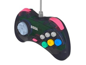Officially Licensed Sega Saturn-Style USB Controller for PC & Switch