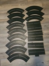 AURORA 9" Straight Track, 9"Radius 1/4 Turn Model Motoring T-Jet, 1517 1519