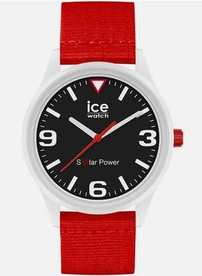 Ice-Watch ICE 020061 solar power red tide ocean Medium unisex Uhr rot Neu - Bild 1 von 2