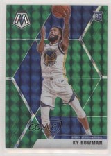 2019-20 Panini Mosaic Rookies Green Prizm Ky Bowman #206 0a3