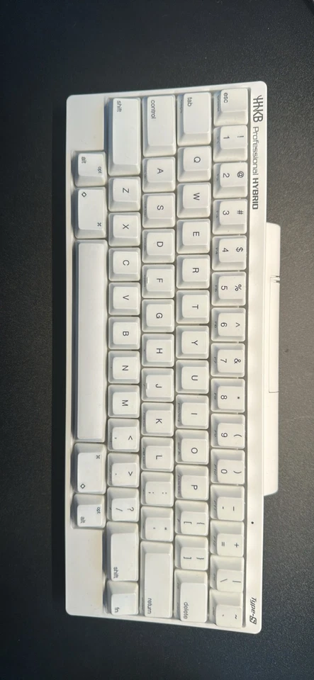 HHKB - Teclado Happy Hacking Profesional Híbrido Tipo S Nieve Foto 3 de 4