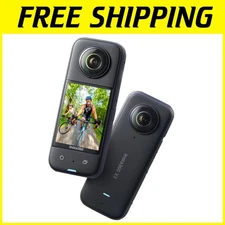 Stabilized 360 Action Cam with 2.29" Touchscreen