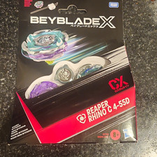 Takara Tomy Beyblade X CX Reaper Rhino C 4-55D Spinning Top Ages 8 