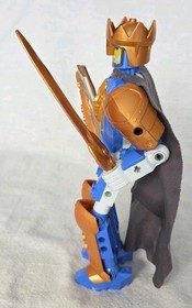 Lego Castle Knights Kingdom set 8796 King Mathias Figure 100% Complete No Manual