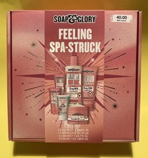 Soap  Glory Feeling Spa-Struck Holiday Gift Box-Set of Six Items New