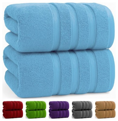 Extra große 100 x 205 cm Super Jumbo Badetücher 100% Ägyptische Baumwolle Badetücher