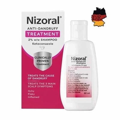 MARKENLOS Nizoral Anti -Dandruff Shampoo - 60 ml