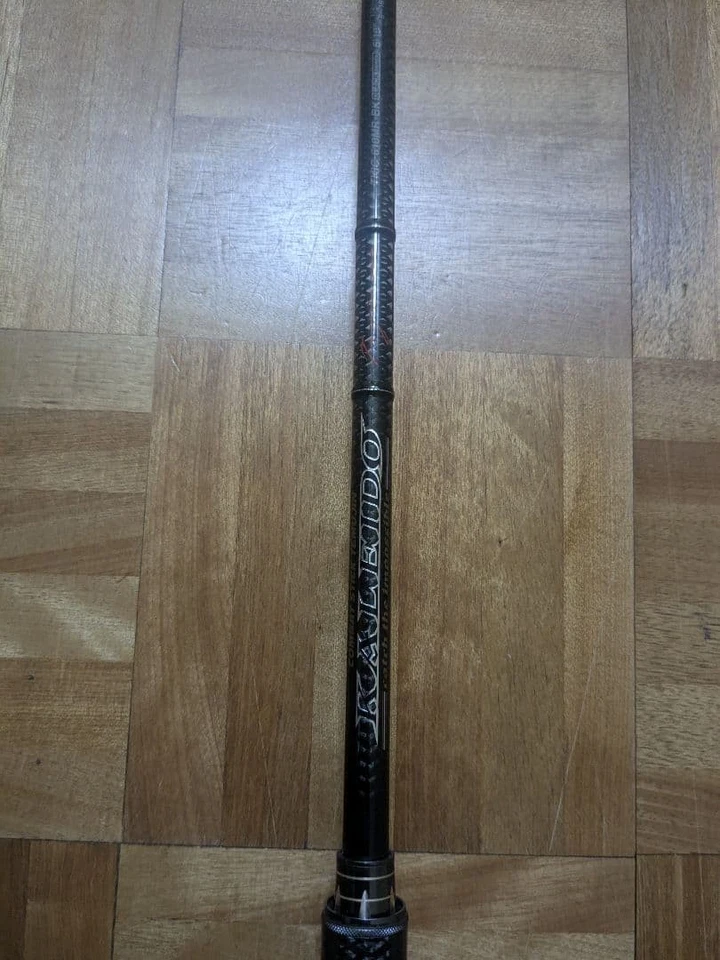 Evergreen Inspirale Super Cougar caña de pescar 6 pies 10 pulgadas, 2,08 m, usada Foto 3 de 4