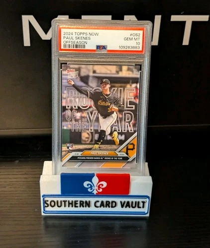 PSA 10 Paul Skenes 2024 Topps Now #OS2 ROOKIE OF THE YEAR - Pirates RC